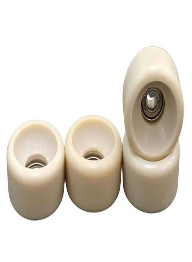 LEEFAI Pro Fingerboard Wheels Handmade Peek Finger Skateboard Wheel- Durable Outdoor Street Bowl Wheels- Measure 8.5x5.0mm - Image 1
